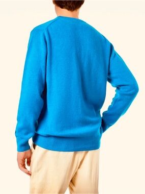 Bolle Golf Men's Bright Blue Crewneck Sweater